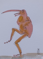 Homo Insectus, kastanienbraun 3